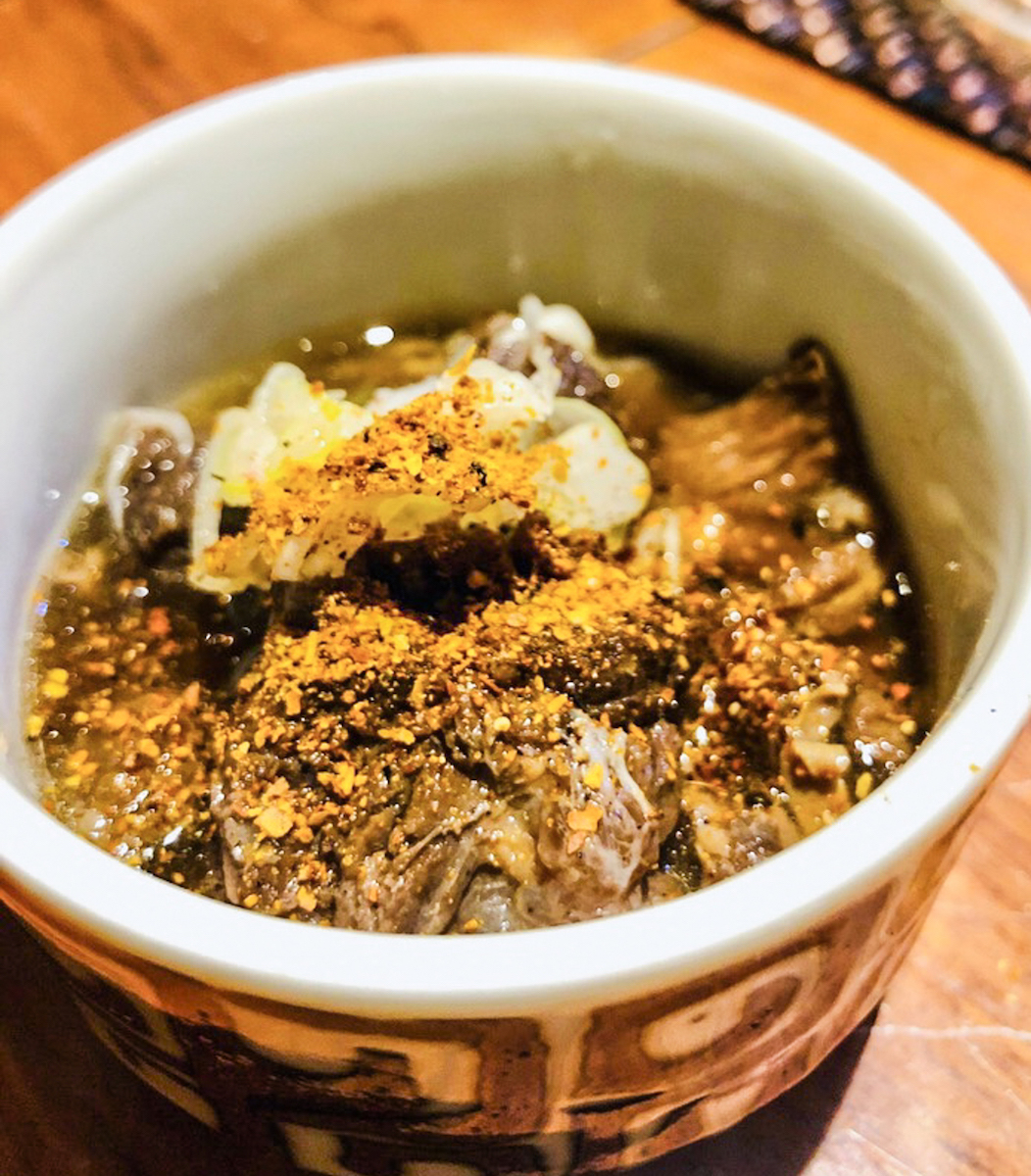 牛ホルモン煮込み